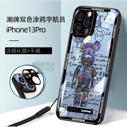 蘋果13手機殼 新款13PRO 個性潮流 iphone 13 promax 保護套 i12Pro防摔殼暴力熊i11 xs