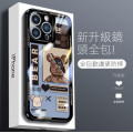 潮牌熊 iPhone 13 手機殼 新款iphone12保護套 13 pro max 鏡頭全包i13 蘋果11 ixs殼